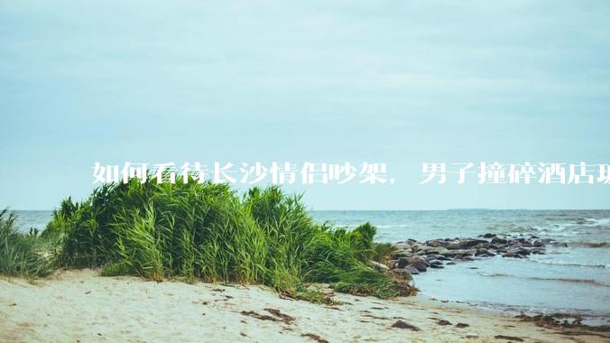 如何看待长沙情侣吵架，男子撞碎酒店玻璃跳窗，所幸只是一楼？